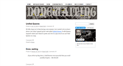 Desktop Screenshot of donewaiting.com
